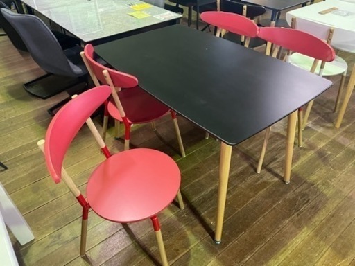 新品！食卓5点セット！レッド