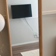 全身鏡　木目
