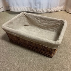 受け渡し者決定済み　☆ラタンバスケット☆