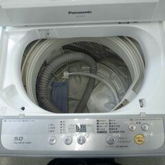 パナソニック 2016年製 5.0kg 洗濯機 NA-F50B10 【モノ市場半田店】151の画像