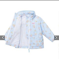【新品未使用】定価5390円ミキハウス  80ウインドブレーカーの画像