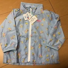 【新品未使用】定価5390円ミキハウス  80ウインドブレーカーの画像