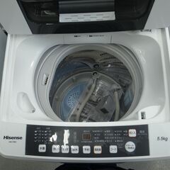 ハイセンス 5.5kg 洗濯機 HW-T55C 【モノ市場半田店】151の画像
