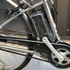 売切◆新車🌸2022◆ブリヂストン電動アシスト自転車 フロンティアDX 走りながら自動充電 お子様乗せにも♪の画像
