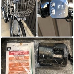 売切◆新車🌸2022◆ブリヂストン電動アシスト自転車 フロンティアDX 走りながら自動充電 お子様乗せにも♪の画像
