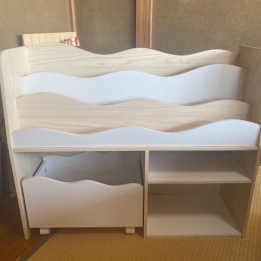 ニトリ キッズ収納ラック M(ミア2 ナチュラル)