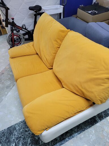 【SALE】16800円→12800円　2人掛けソファー　中古　リサイクルショップ宮崎屋住吉店　22.1.28ｋ
