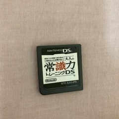 いまさら人には聞けない 大人の常識力トレーニングDS カセットの画像