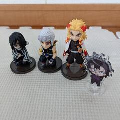 鬼滅の刃、炭治郎、禰豆子、善逸などフィギアミニの画像