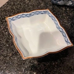 たち吉　ひし形　ぼたん唐草　小鉢4個セットの画像