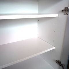 ニトリ キッチンボード 幅120cm サイドボード キャビネット 食器棚【自社配送札幌市内・近郊限定】店頭お引き取り歓迎/藻岩店倉庫の画像