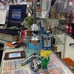 愛品館千葉店　ハンドジューサー　レモンフルーツ果汁絞り機　使用品