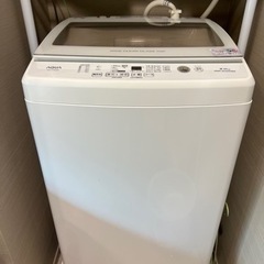 2020年製　AQW-GV80H-W 全自動洗濯機 ホワイト [...