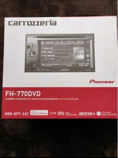 カロッツェリア　FH770DVD