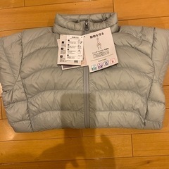 新品　値下新品しまむら　ライトダウンジャケット　M