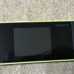 Pocket wifi Au Wimax 2+ 差し上げます　受...