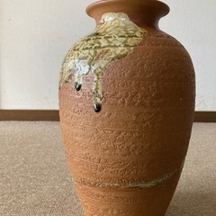 しがらき焼　花瓶