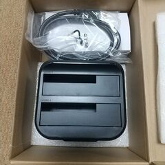 パソコンなしでハードディスク丸ごとコピーが可能　2BAYスタンド...