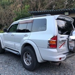 パジェロ　車検なし　リフトアップの画像