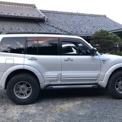 パジェロ　車検なし　リフトアップの画像