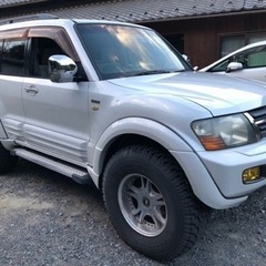 パジェロ　車検なし　リフトアップの画像