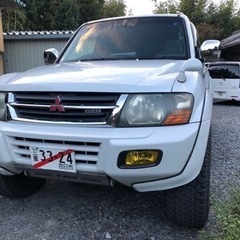 パジェロ　車検なし　リフトアップの画像