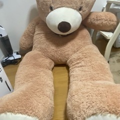 大きいくまのぬいぐるみ