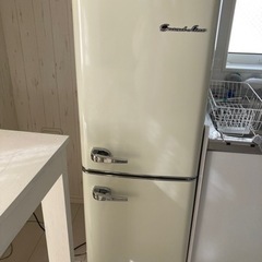 レトロ冷蔵庫　一人暮らし用