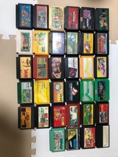 ファミコンソフト　34本