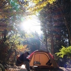 ソロキャンプに一緒に行ってくれるかた！