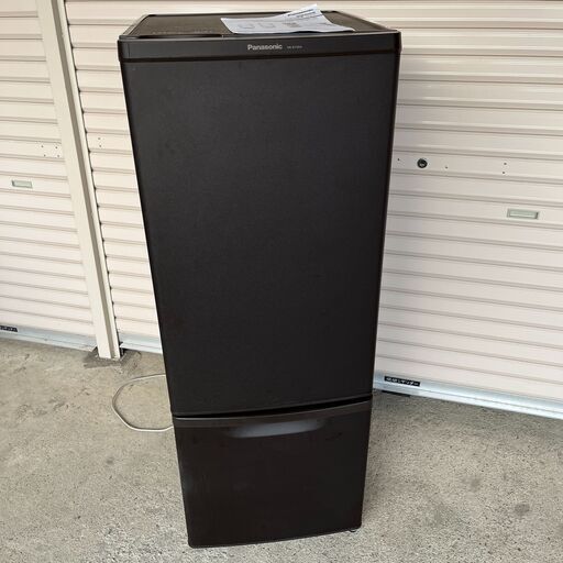 美品 Panasonic NR-B17BW-T 168L 2019年 LED照明 パーソナル冷蔵庫 マットビターブラウン パナソニック