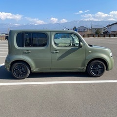 ニッサン　キューブ　4WD Nissan cube オーガニックオリーブ atの画像