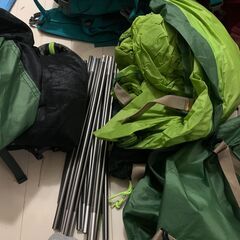 モンベル アルパインダウンハガー800 #1 シュラフ　希望でしたらおまけでテントあげます　 川崎の画像