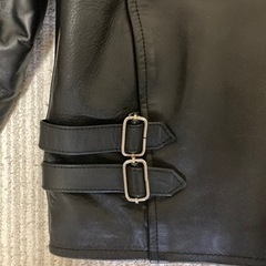 新品　本革シングルライダージャケット　XLの画像