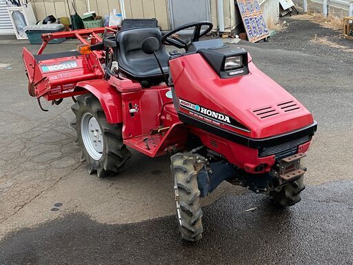 技術と時間がある方にお勧め 動作しますがクラッチ板が切れないジャンク ホンダ マイティ13R 13馬力 4WD 小型トラクタ MIGHTY-13R 引取限定
