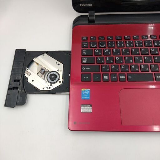東芝 第5世代Core i7搭載 高速SSD250G メモリ8G CD/DVD/BD読み書き 大画面FHD15.6インチ テンキー w