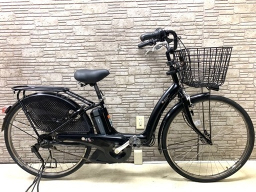 東京23区配達無料　新基準　ブリヂストン　ボーテアシスタ　新品バッテリー8.9Ah リチウム 電動自転車☆中古☆BS ■26インチ