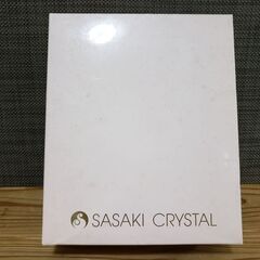 SASAKl　クリスタル　ペアワイングラス　未使用品　日本製の画像