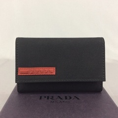 PRADA プラダスポーツ 黒テステート 6連キーケース デットストック