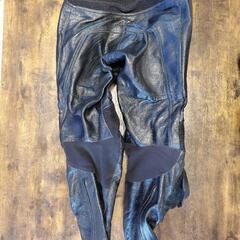 値下げ‼️アレンネス　カンガルーレザーパンツの画像