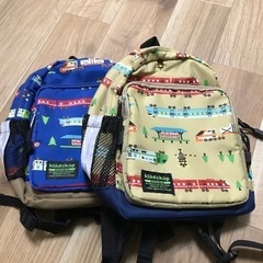 【kladskap】［新品］電車柄リュック　2個あります！