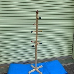 中古 子供用 帽子 コート掛け