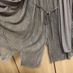 ロングカーディガン　Lの画像