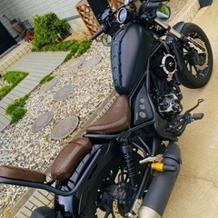 冬イベント☆ハーレー風仕様 rebel250cc 