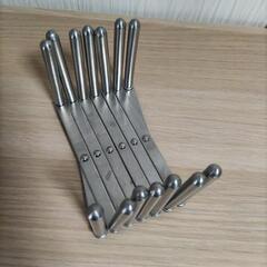 IKEA　伸縮自在　皿立ての画像