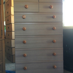 【むじんはんばい】丸ハンドルの便利なキャビネの画像