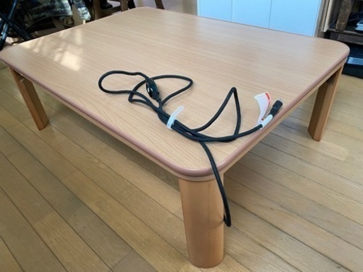 【決まりました】フラットヒーター こたつ ローテーブル