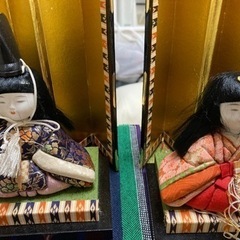 お雛様セットと5月人形の画像