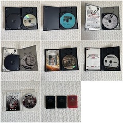 PS2、PS3ソフト、PS2純正メモリーカードの画像