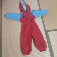【決定】サイズ100　雪遊び用つなぎ